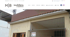 Desktop Screenshot of mibimobiliaria.com.br